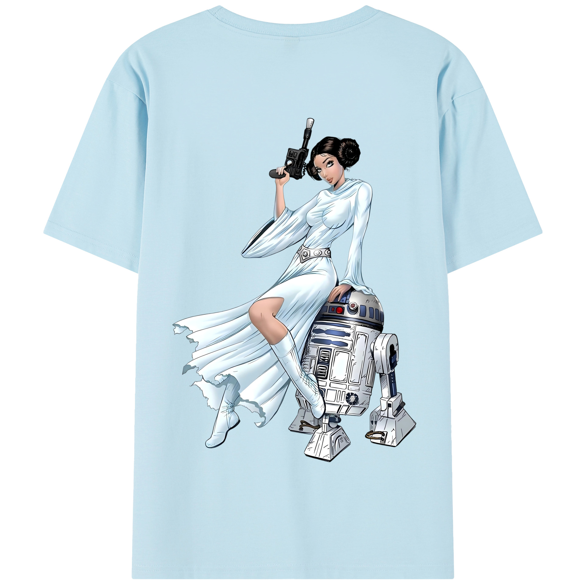 （画像用） スター・ウォーズ Star Wars 綿100％半袖Tシャツ（背面プリント）
